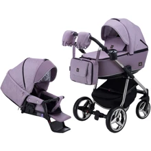 Коляска 2 в 1 Adamex Barcelona Polar (Chrome) BR427 (624629): Тип коляски универсальная коляска (2-в-1)