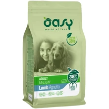 Сухой корм для собак Oasy LIFESTAGE Adult Medium ягненок 3 кг (8053017349046): Тип Сухой корм