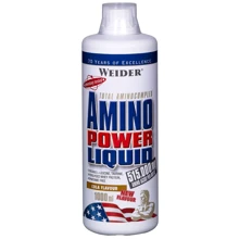 Аминокислота для спорта Weider Amino Power Liquid 1000 ml /66 servings/ Cranberry: Вкус Клюква