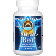 Source Naturals Inflama-Rest Поддержка суставов Инфлама Рест 60 таблеток: Форма выпуска Таблетки