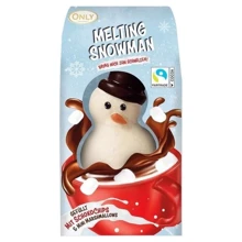 Сніговик із білого шоколаду Only Hot Chocolate Melting Snowman з міні маршмеллоу 75 г (9002859114618): Вага, г 75