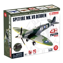 Объемный пазл 4D Master "Самолет Spitfire MK.VB Debden" (26903): Производитель 4D Master