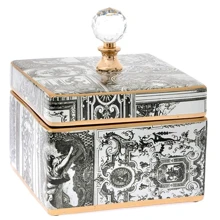 Шкатулка c крышкой Lefard 19x19x21 см (682-060): undefined undefined