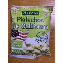 Фисташки без глютена Sovia California, 250 г (WT4054): Вес нетто 250 г