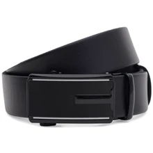 Чоловічий ремінь Borsa Leather чорний (125v1genav34-black): Стать Мужской