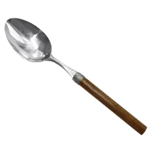 Ложка Mazhura Wood walnut 25 см (mz462212): Наименование Ложка сервировочная