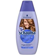 Schwarzkopf Schauma Fresh 400мл Объем Шампунь с экстрактом Водяной лилии для тонких волос без объема: Пол Для женщин