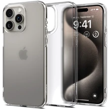 Чехол для iPhone Spigen Ultra Hybrid Crystal Clear (ACS06707) for iPhone 15 Pro: Цвет прозрачный