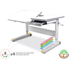 Детский стол Mealux RichWood Multicolor TG (арт. BD-840 TG/MC): Тип Парта