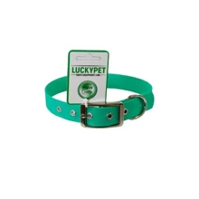 Ошейник водонепроницаемый Lucky Pet с металлической пряжкой 2.5x35-45 см мятный (4820224217109): Производитель Lucky Pet