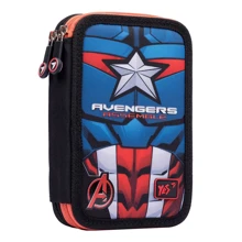Пенал твердый YES двойной HP-01 Marvel.Avengers, черный (533096): Год выпуска коллекции 2021