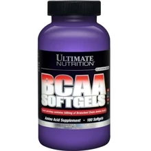 Аминокислота для спорта Ultimate Nutrition BCAA Softgels 500 Mg 180 caps: Вкус Без вкуса
