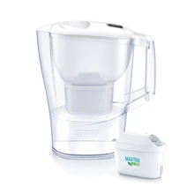 Фільтр-глечик BRITA Aluna Memo MXPro 2.4 л (1.4 л очищеної води) з фільтр-картриджем, білий (1052801): undefined undefined