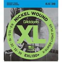 Струна для гитар Струны D`ADDARIO EXL130+ XL EXTRA SUPER LIGHT PLUS (08.5-39): Тип Комплект струн