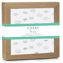 Пелюшка непромокальна Cosas Diaper Crown 70х120 см (4822052024386): undefined undefined