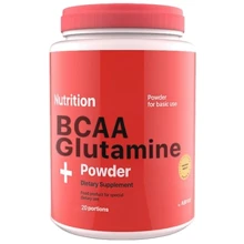Аминокислота для спорта AB PRO ВСАА + Glutamine Powder 236 g /20 servings/ Strawberry: Вкус Клубника