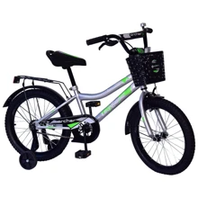 Велосипед детский 2-х колесный 18" 211814 Like2bike Archer, серый, рама сталь, со звонком: Диаметр колес, дюймов 18