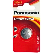Panasonic CR-2012 bat(3B) Lithium 1шт (CR-2012EL/1B): undefined undefined