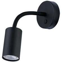 Бра Nowodvorski 9068 Eye flex GU10 1x10W IP20 Bl: Тип Бра