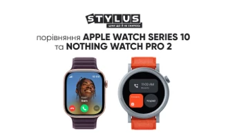 Порівняння Apple Watch Series 10 та Nothing Watch Pro 2: який смарт-годинник краще Порівняння Apple Watch Series 10 та Nothing Watch Pro 2: який смарт-годинник краще