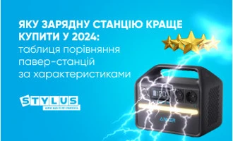 Яку зарядну станцію краще купити у 2024: таблиця порівняння павер-станцій за характеристиками Яку зарядну станцію краще купити у 2024: таблиця порівняння павер-станцій за характеристиками