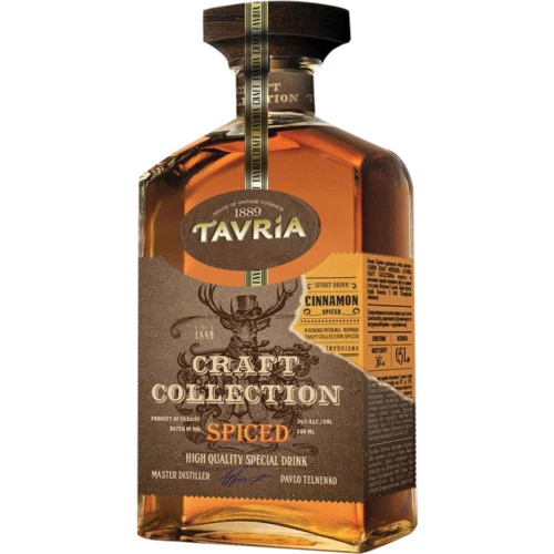 Коньяк Таврія CRAFT COLLECTION Пряний 0.5л (DDSAKKKK146)
