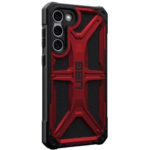 Чохол для телефона Urban Armor Gear UAG Monarch Crimson (214130119494) для Samsung S916 Galaxy S23+: Плівка в комплекті немає