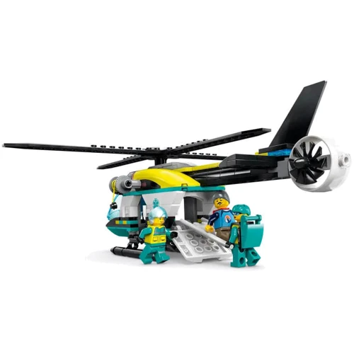 Конструктор LEGO City Вертоліт аварійно-рятувальної служби (60405): Рекомендований вік от 6 лет