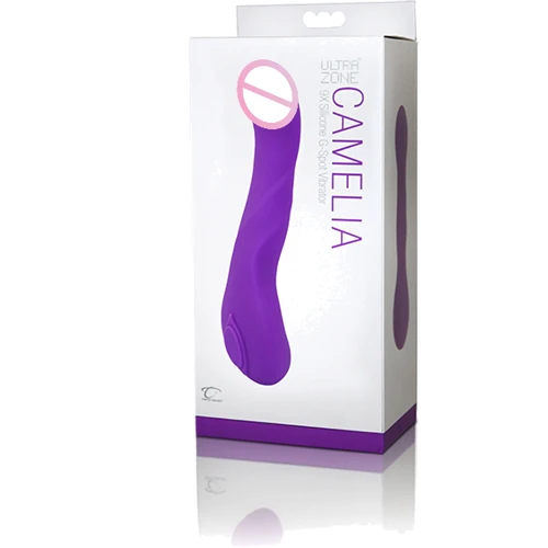 Вибратор Topco Sales для точки G UltraZone Camelia 9X Silicone G-Spot Vibrator, 11х3 см