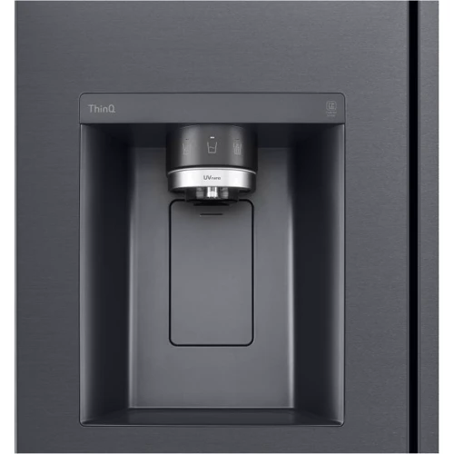 Холодильник Side-by-Side LG GC-L257CBEC: Размеры ВxШxГ, см 179х91.3х73.5