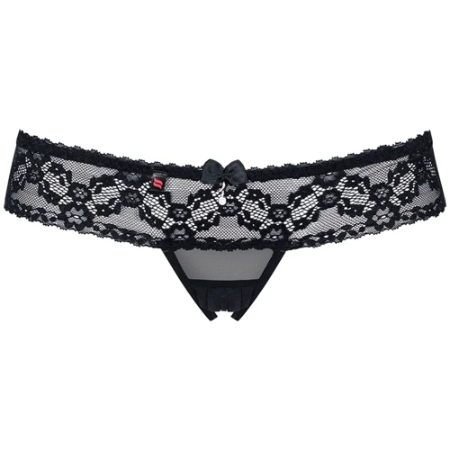 Трусики Obsessive 837-THC-1 black S/M