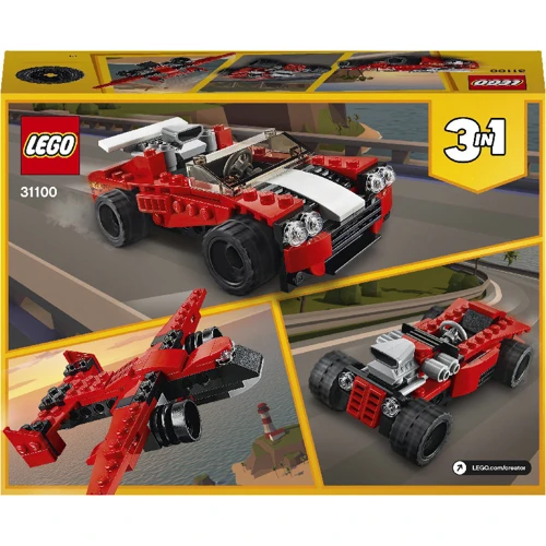 LEGO Creator Спортивний автомобіль 3 в 1 (31100): Серія Creator