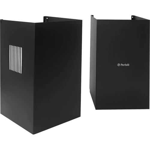 Вытяжка Perfelli DNS 6753 B 1100 WH/BL LED: Материал корпуса нержавеющая cталь, cтекло