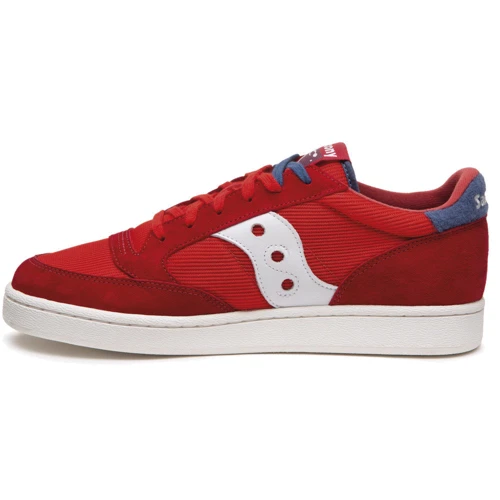 Кеды Saucony Jazz Court (70555-16s) 44 (11) красные натуральная замша всесезон: Материал верха Натуральная замша, Текстиль