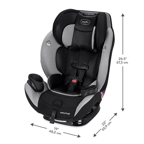 Автокресло Evenflo EveryStage LX Gamma (от 1,8 до 54,4 кг) (032884197576) фото 5