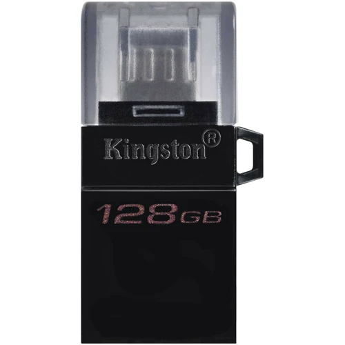 USB-флешка Kingston 128GB DataTraveler MicroDuo USB 3.2/microUSB Black/Silver (DTDUO3G2/128GB)