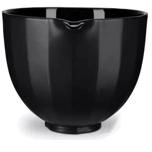 Чаша KitchenAid керамическая с ручкой 4.7 л черная раковина (5KSM2CB5PBS )