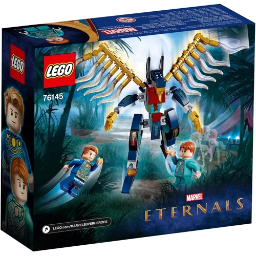 Конструктор LEGO Super Heroes Marvel Воздушное нападение Вечных (76145): Количество деталей, шт. 133