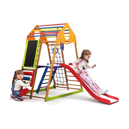 Детский спортивный комплекс для дома SportBaby KindWood Plus 3 фото 4