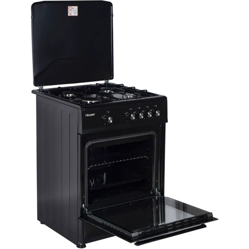 Газовая плита Houser FSG 6201 B: Тип варочной поверхности газовая