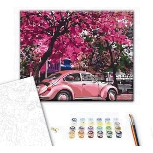 Картина по номерам Brushme Цветущая парковка 40x50 см (BS32366): Производитель Brushme