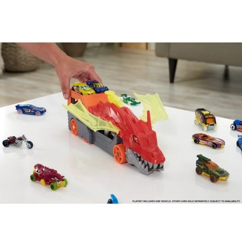 Грузовик-транспортер Пасть дракона Hot Wheels GTK42