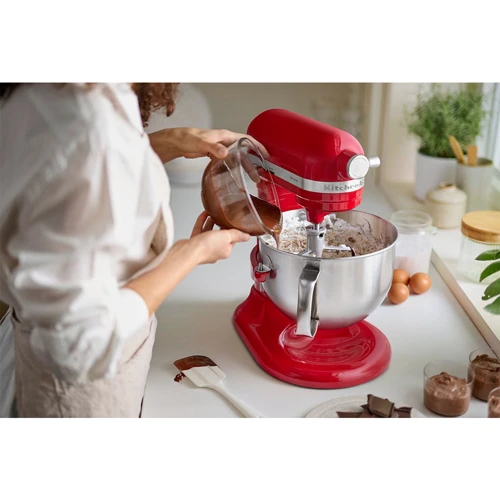 Кухонний комбайн KitchenAid Artisan 5KSM60SPXEER: Матеріал насадок металл