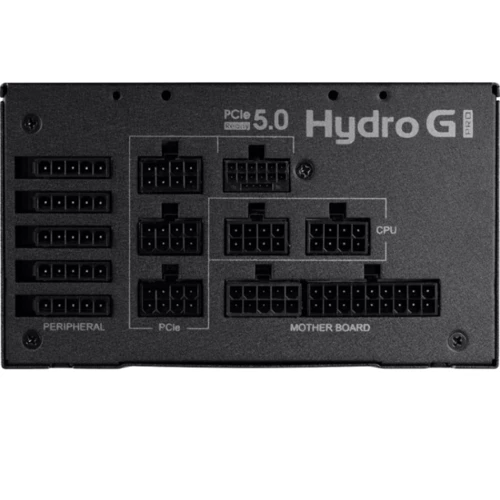 Блок питания FSP Hydro G Pro 80 PLUS GOLD, PCI-E 5 Ready (PPA10A2413): Модульные (съемные) кабеля Есть