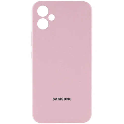 Чехол для телефонов Lakshmi Premium Silicone Case with Logo Full Camera Pink Sand for Samsung A065 Galaxy A06