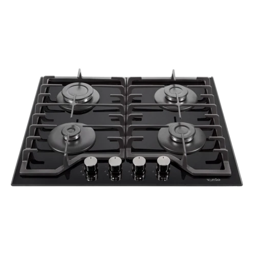 Варочная поверхность газовая Ventolux HSF640-P3G CS (BK): Количество конфорок 4