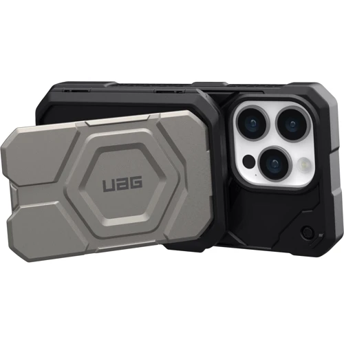 Чехол для iPhone Urban Armor Gear UAG Magnetic Wallet with Stand Black (964442114040) фото 7