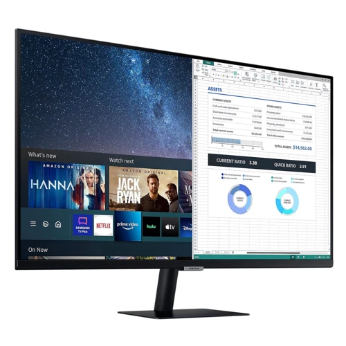 Монитор Samsung S32AM700UI SMART (LS32AM700UIXUA): Покрытие экрана антибликовое