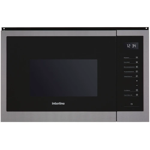Встраиваемая микроволновая печь Interline MWG 925 SSA BA фото 11