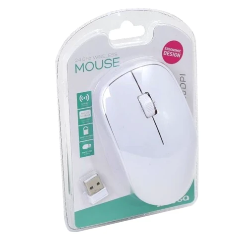 Мышь OMEGA Wireless OM0420 white (OM0420WW): Тип сенсора оптический